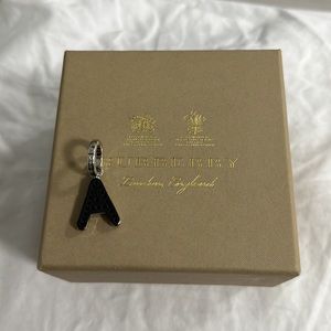 Brand new Burberry letter A charm